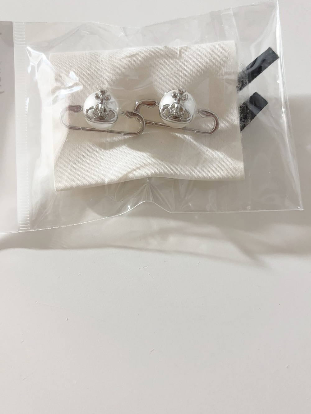 Silver-tone Floral Button Clip Earrings - Silver